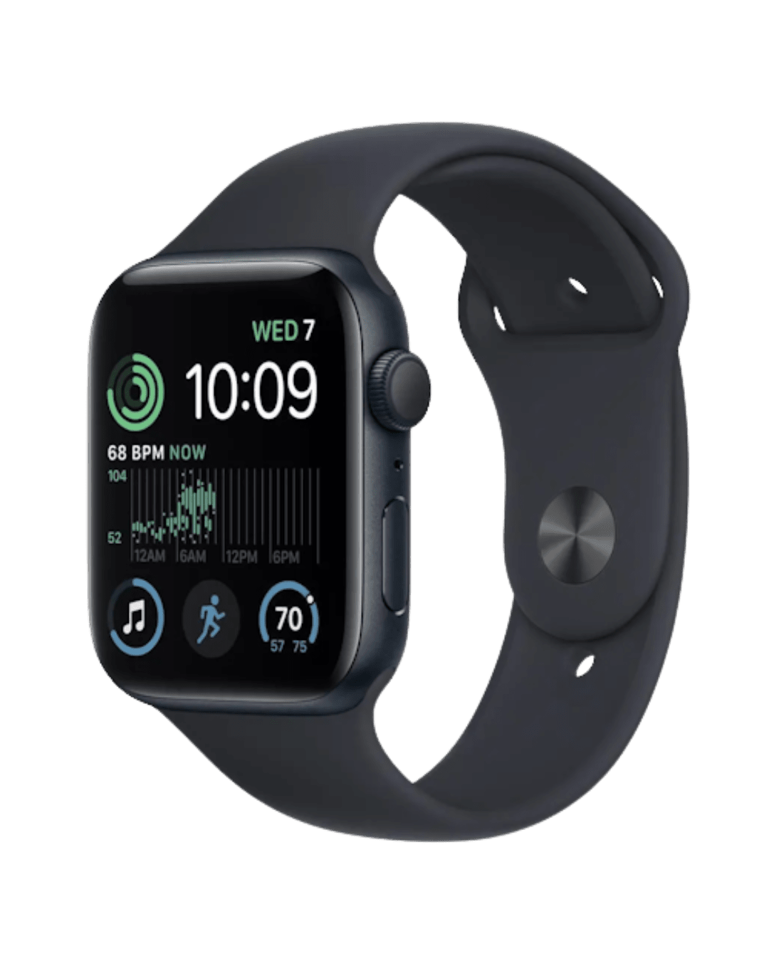 Apple Watch SE 2022 in Midnight with GPS